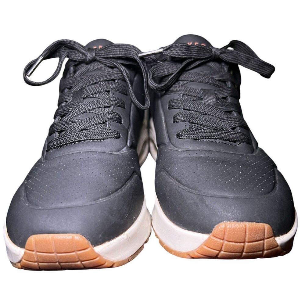 Skechers Street Uno-Stand On Air Black Walking Sneaker Men’s Shoe Size 9, 183004